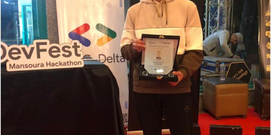 مالك القصبي.. طالب استكشافي بالمنصورة يبتكر 3 مشروعات رائدة لخدمة الصم والبكم والمكفوفين