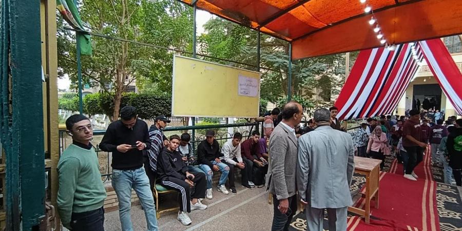 حضور شبابي مكثّف بمدرسة الشهيد عبدالرحيم السرسي بشبين الكوم – المنوفية