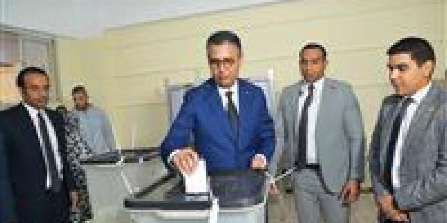 وزير التموين يدلي بصوته في انتخابات مجلس النواب 2025