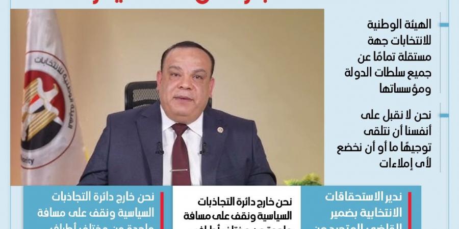 تصريحات المستشار حازم بدوي مع انطلاق المرحلة الثانية من انتخابات النواب (إنفوجراف)