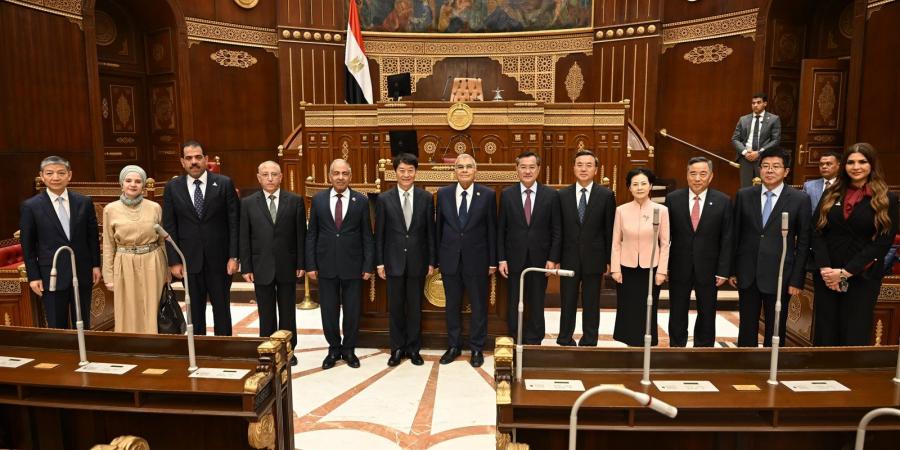 المستشار عصام فريد يستقبل نائب رئيس المجلس الاستشاري والسياسي للشعب الصيني