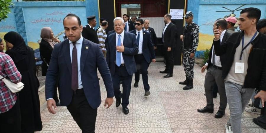 "جبالي" يدلي بصوته في انتخابات مجلس النواب 2025