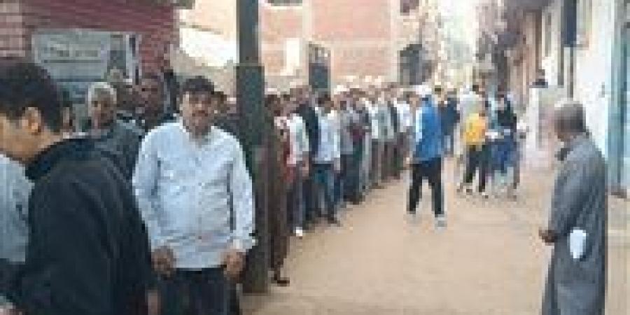 انتخابات النواب2025.. توافد المواطنين للإدلاء باصواتهم في لجان بسيون بالغربية