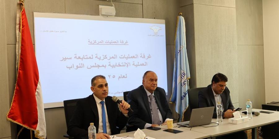 غرفة عمليات "القومي لحقوق الإنسان" تبدأ متابعة انتخابات مجلس النواب