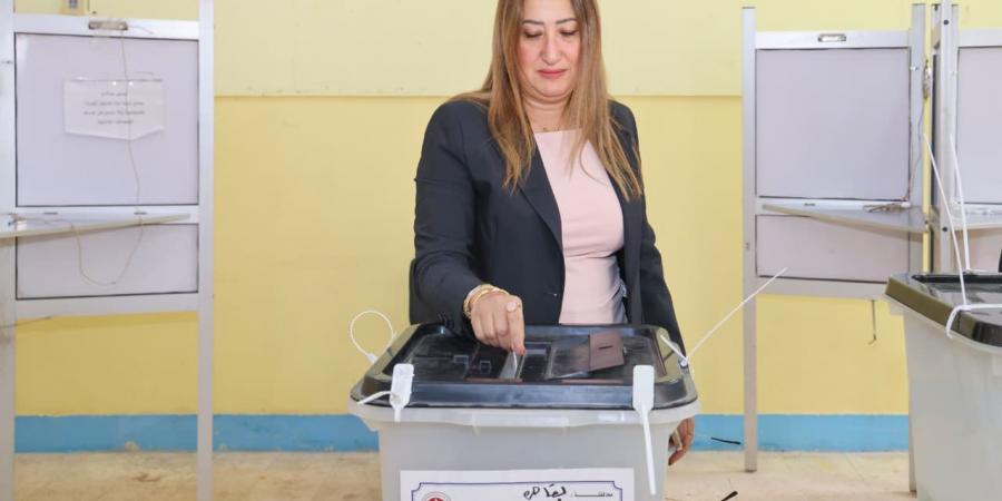 «رئيس البريد» تُدلي بصوتها.. في انتخابات مجلس النواب ٢٠٢٥