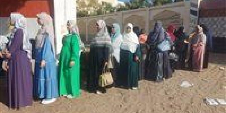 استمرار توافد الناخبين في لجان أبوحماد والقرين بالشرقية للإدلاء بأصواتهم بانتخابات النواب