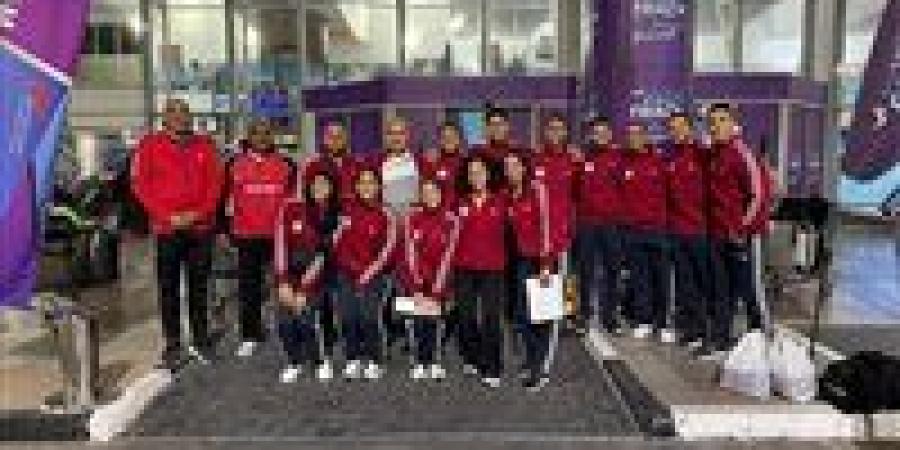 بعثة منتخب مصر للكانوي والكياك تغادر إلى أنجولا للمشاركة في البطولة الإفريقية