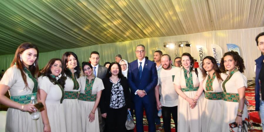 محافظ الفيوم يفتتح مهرجان تونس للخزف والحرف اليدوية في دورته الثانية عشرة