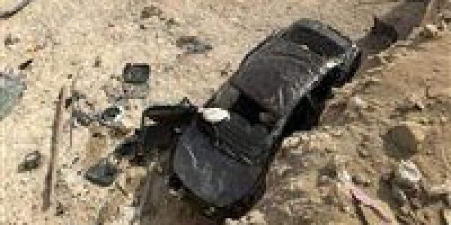 مصرع وإصابة 3 أشخاص في حادث سقوط سيارة داخل حفرة بحدائق الأهرام