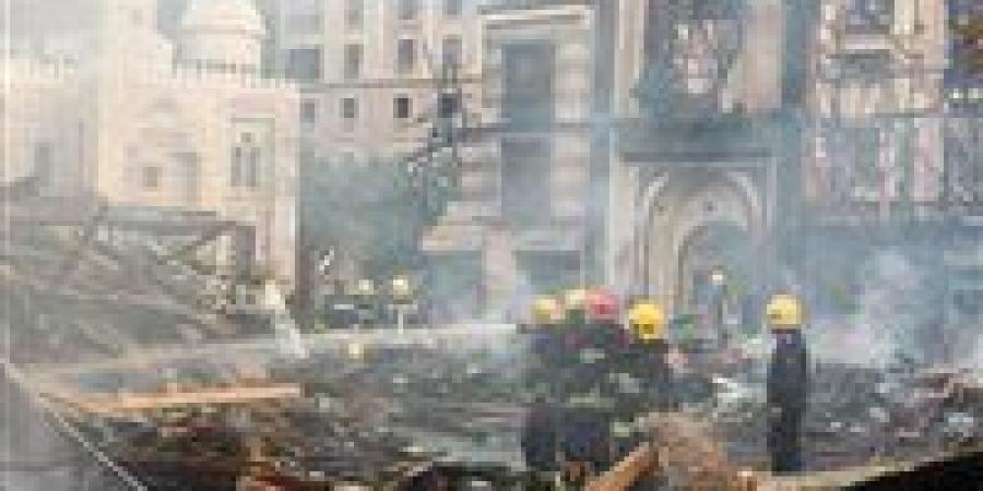 انفجار النيران في "استوديو مصر".. لوكيشن الكينج يتحول إلى رماد (القصة الكاملة)