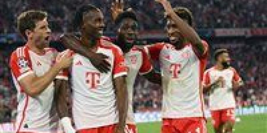 التشكيل الرسمي لبايرن ميونخ في مواجهة سانت باولي في الدوري الألماني