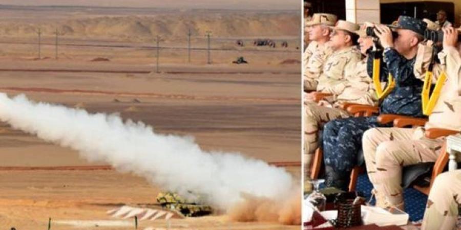 وزير الدفاع يشهد تنفيذ المرحلة الرئيسية للرماية الصاروخية لقوات الدفاع الجوي