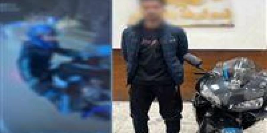 ضبط قائد دراجة نارية للسير برعونة وتعريض حياة المواطنين للخطر بالإسكندرية