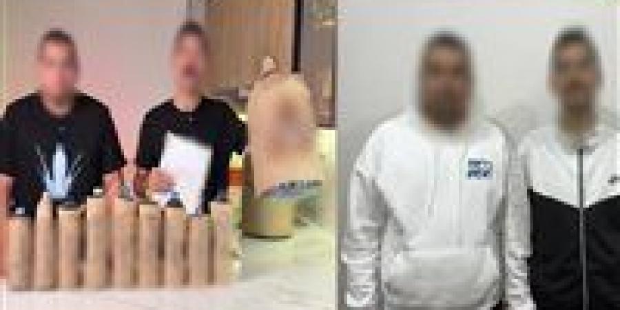 بالفيديو.. القبض على صناع محتوى تريند تحليل المياه المعدنية