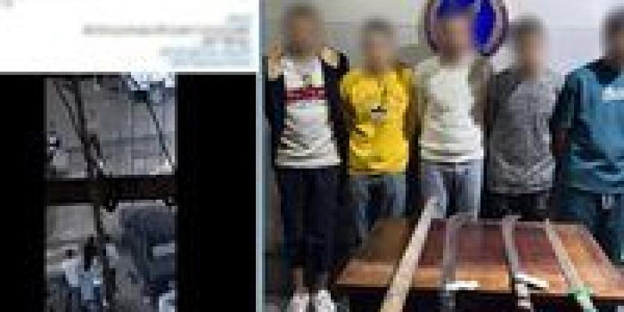 ضبط المتهمين بالتشاجر بالأسلحة البيضاء والعصا بسبب خلافات الجيرة في العصافرة