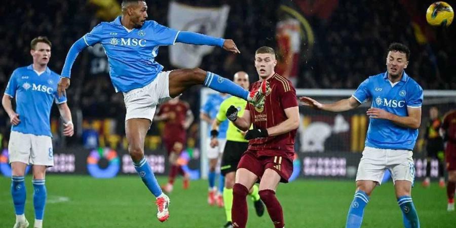 شاهد الآن البث المباشر لمباراة روما ونابولي في الدوري الإيطالي