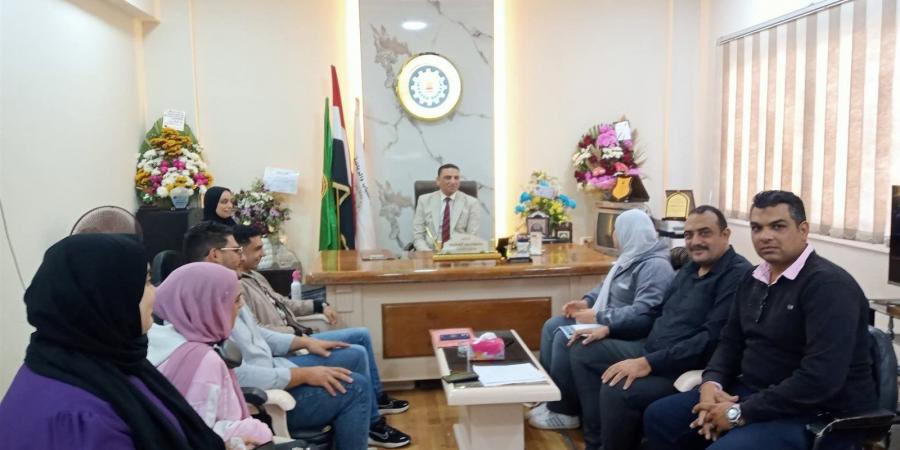 وكيل وزارة الشباب بالدقهلية يلتقي كيان اتحاد طلاب تحيا مصر