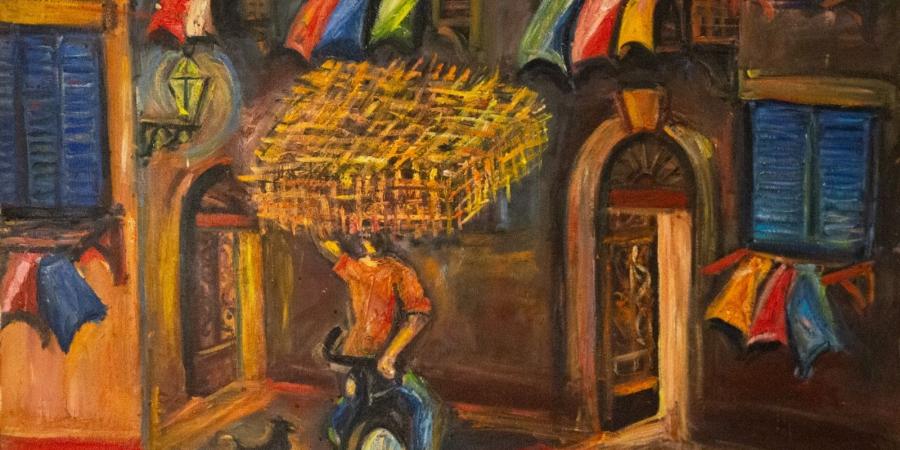 خان المغربي يدخل عالم فتحي عفيفي ويحتفي بالنحات الشاب إيهاب فرج