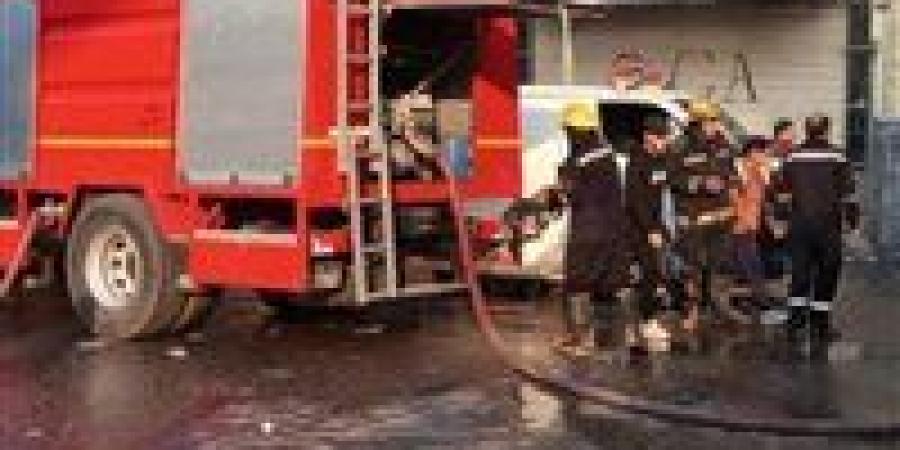 بعد مأساة سوق المنصورة.. السيطرة على حريق شقة سكنية في فيصل