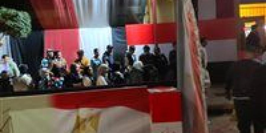 حتى الساعات الأخيرة من تصويت اليوم الأول.. استمرار توافد الناخبين على لجان إمبابة