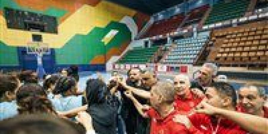 الاهلي يختتم تدريباته استعدادًا لبطولة إفريقيا لكرة السلة سيدات