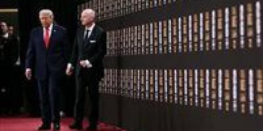 دونالد ترامب رئيس أمريكا يصل مركز جون كينيدي للفنون لحضور قرعة كأس العالم 2025