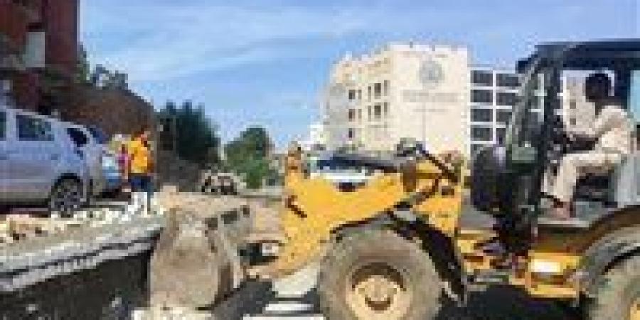 محافظ أسوان: إستمرار إزالة التعديات على أراضي أملاك الدولة والأراضى الزراعية ضمن المرحلة الثالثة من الموجه الـ 27