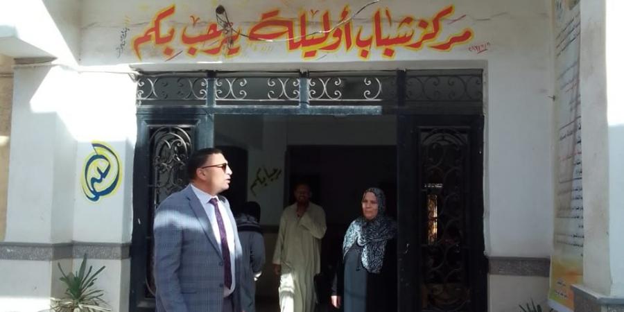 وكيل “رياضة الدقهلية” يتفقد مركز شباب أوليلة بميت غمر