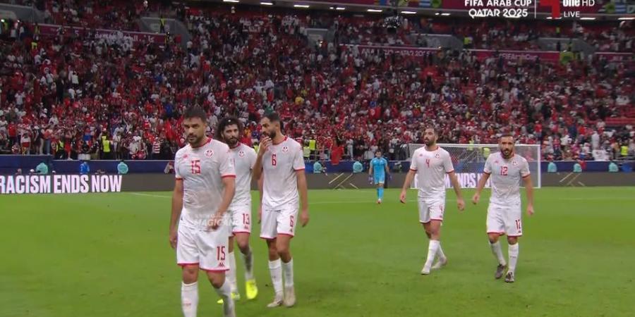 تونس تتقدم على قطر في الشوط الأول بهدف محمد علي بن رمضان في كأس العرب 2025