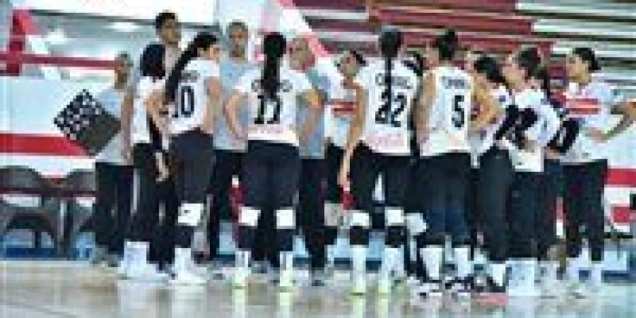 بعثة سيدات الزمالك لكرة الطائرة تتوجه إلي البرازيل للمشاركة في كأس العالم للأندية