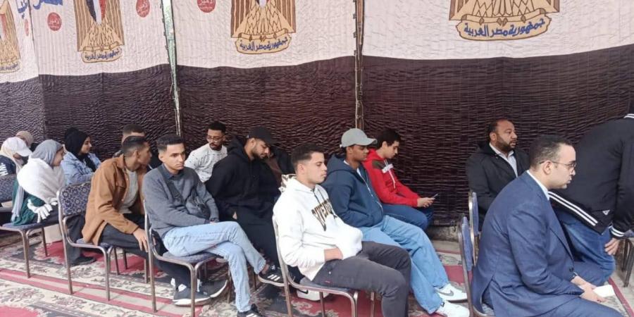 إقبال بلجان أسيوط مع فتح باب التصويت في انتخابات مجلس النواب