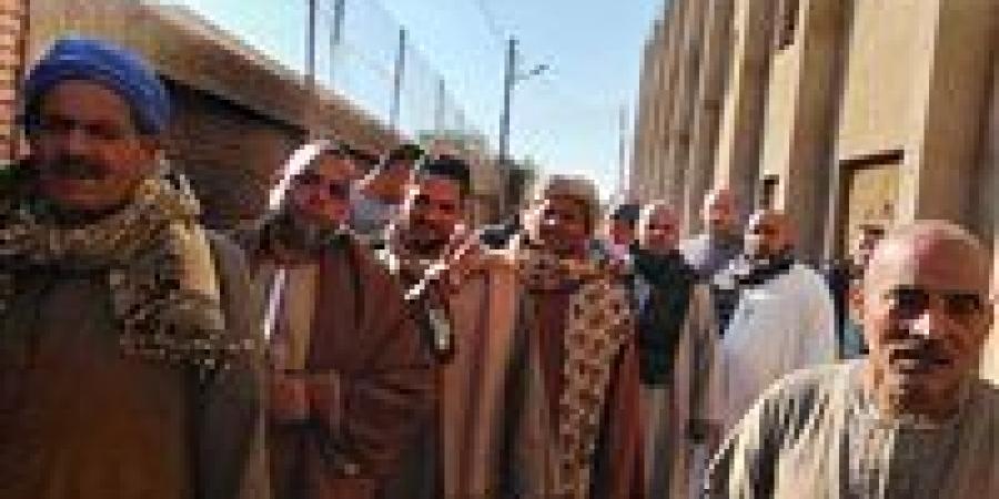 استمرار توافد الناخبين فى دائرة مغاغة وبني مزار للتصويت في انتخابات مجلس النواب