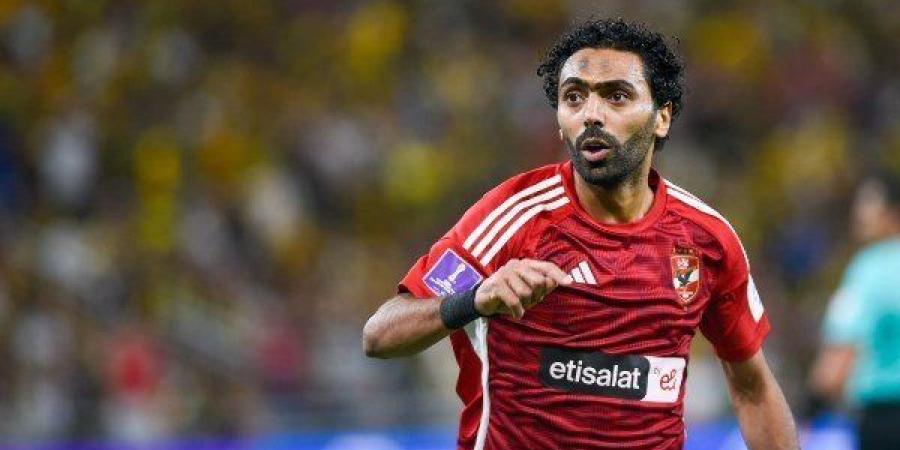 الأهلي يدرس طلب حسين الشحات لإلغاء بند نسبة المشاركة