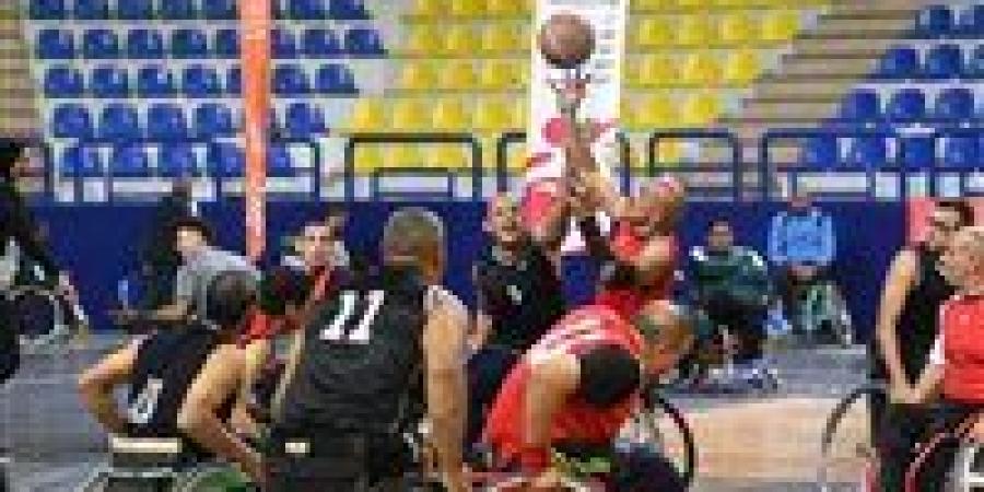 تعرف على نتائج الدور الأول بدوري السلة للكراسي المتحركة للرجال