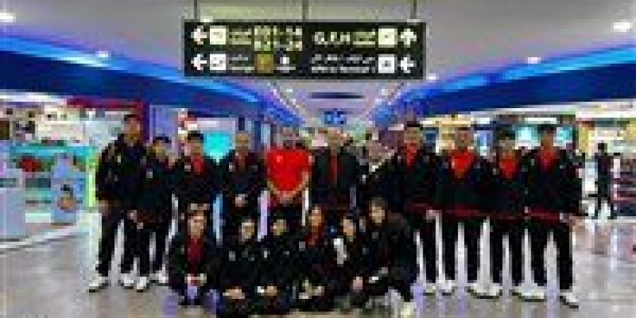 بعثة الجودو تتجه إلى أنجولا للمشاركة في دورة الألعاب الأفريقية للشباب