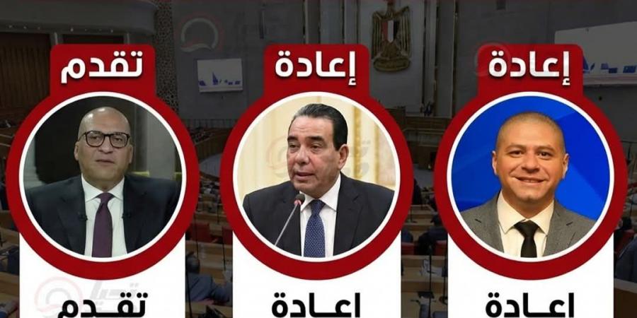 أبو العلا وجبيلى في جولة الإعادة لانتخابات النواب للمرة الثانية ..وتقدم مرشح مستقبل وطن