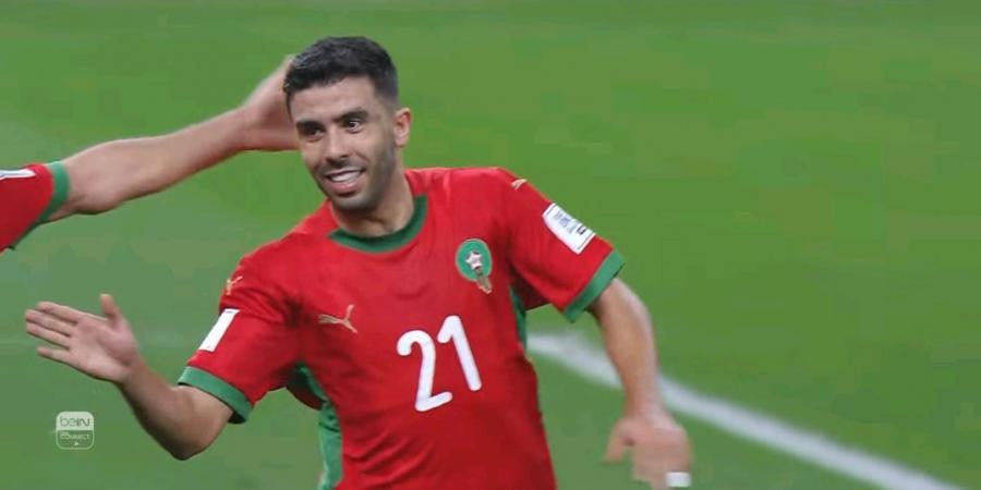 رأسية البركاوي تمنح المغرب التقدم أمام الإمارات في نصف نهائي كأس العرب