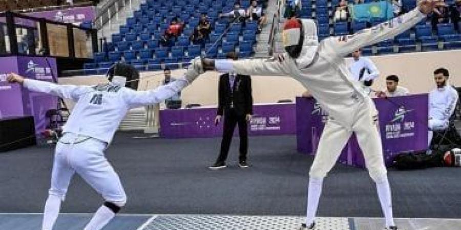 مصر تسيطر على ذهبيات فرق السلاح بدورة الألعاب الأفريقية للشباب