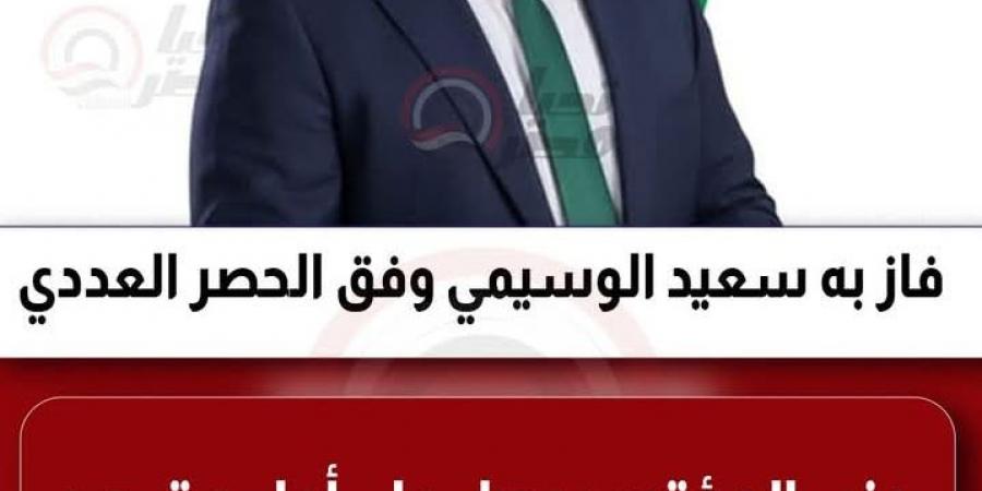 سعيد
      الوسيمي
      يحصد
      الفوز
      وحزب
      المؤتمر
      يحقق
      أول
      مقعد
      فردي
      بانتخابات
      مجلس
      النواب
      2025