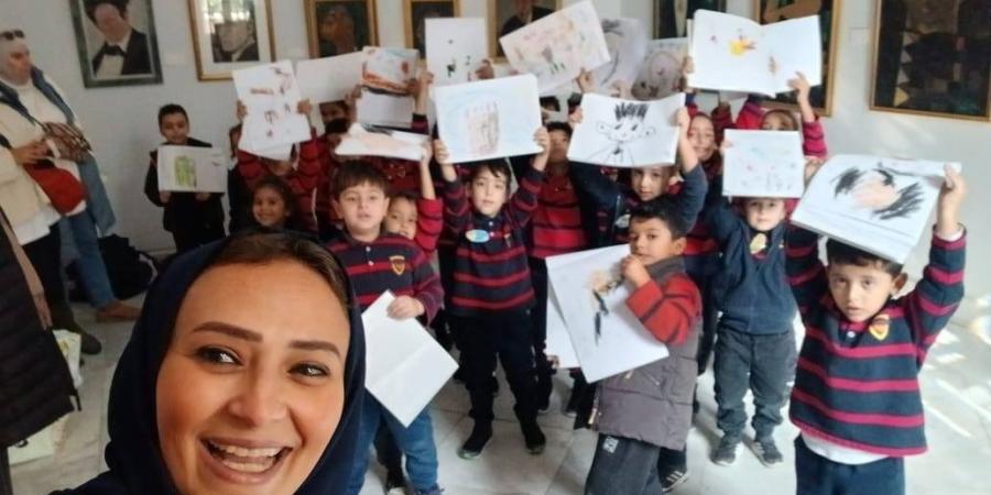 مركز محمود سعيد للمتاحف بالإسكندرية يستقبل طلاب المدارس