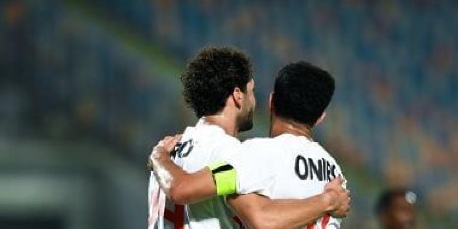 حرس الحدود يتعادل مع الزمالك 1 - 1 فى الشوط الأول بكأس عاصمة مصر