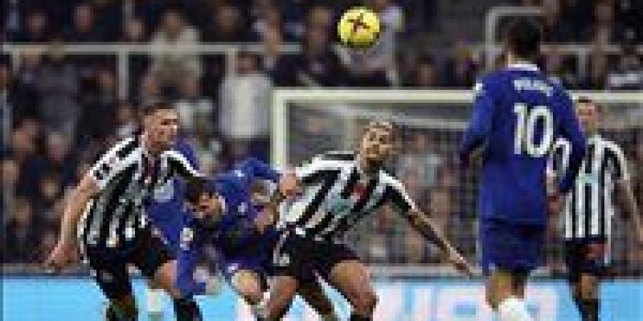 موعد
      مباراة
      تشيلسي
      ونيوكاسل
      يونايتد
      في
      الدوري
      الإنجليزي
      الممتاز
      والقنوات
      الناقلة
      والتشكيل
      المتوقع