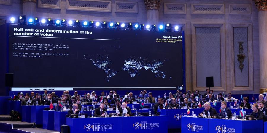 بتنظيم
      المتحدة
      للرياضة
      برعاية
      العاصمة..
      حسن
      مصطفى
      يفوز
      برئاسة
      الاتحاد
      الدولي
      لليد