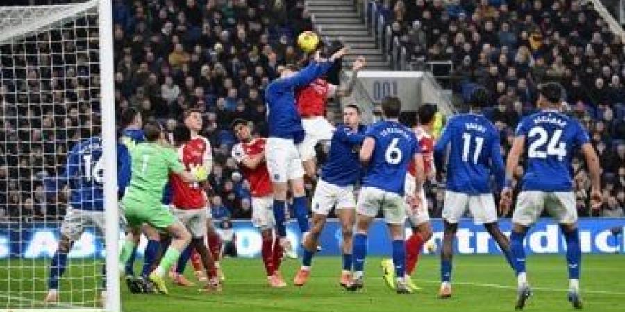 نتيجة مباراة إيفرتون ضد آرسنال فى الدورى الإنجليزى