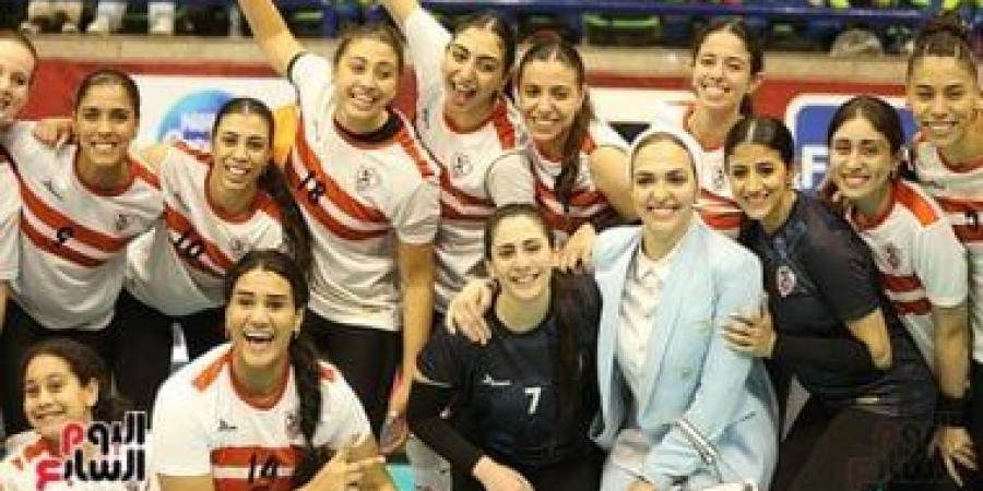 الزمالك يهزم سموحة ويتأهل إلى نهائيات دورى سيدات الكرة الطائرة