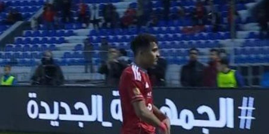 عمر معوض يسجل التعادل للأهلي في مرمى المحلة بكأس عاصمة مصر