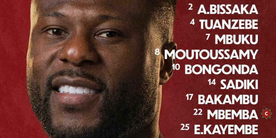 ماييلي بديلاً في تشكيل الكونغو الديمقراطية ضد بنين بأمم أفريقيا 2025