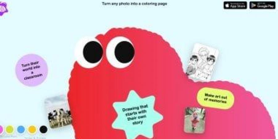 Splat تطبيق يحوّل الصور إلى صفحات تلوين للأطفال باستخدام الذكاء الاصطناعى