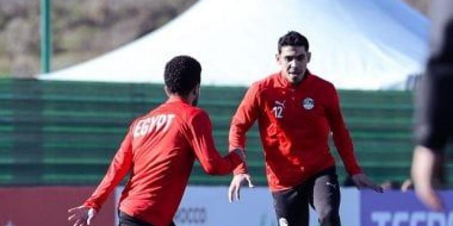 محمد حمدى يشارك في مران منتخب مصر ويؤكد جاهزيته أمام جنوب أفريقيا