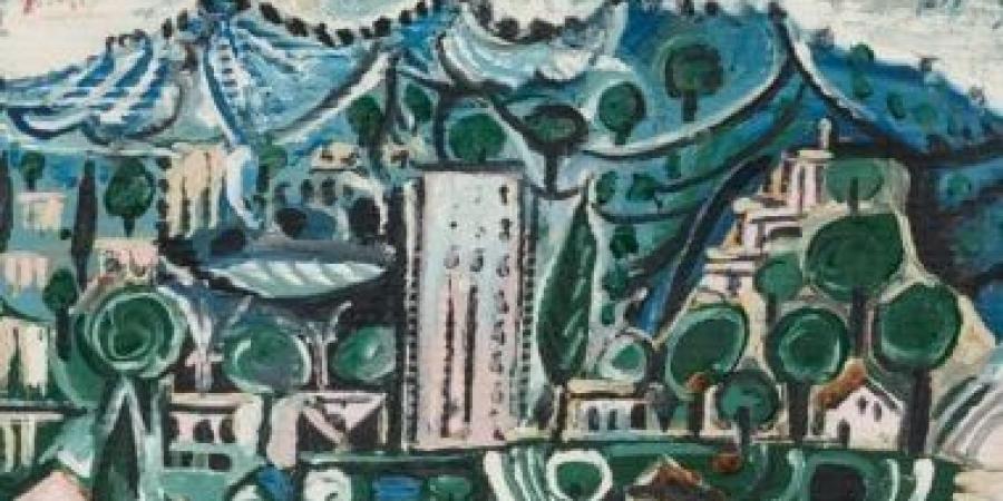 لوحة بيكاسو للمناظر الطبيعية تتصدر مزاد سوثبى فى السعودية